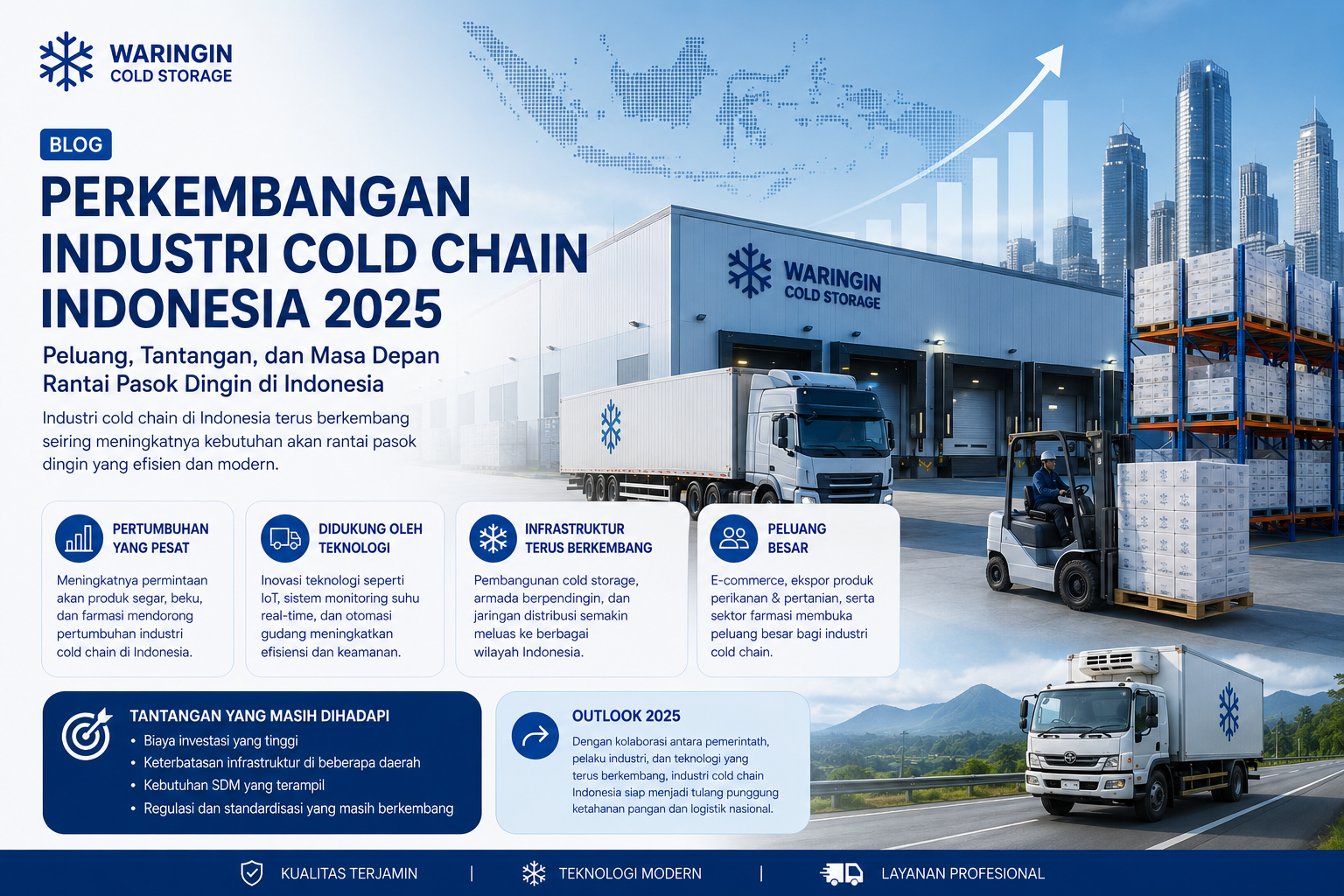 Perkembangan Industri Cold Chain di Indonesia 2025