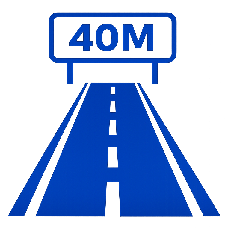 Row Jalan 40m